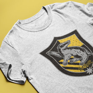 T-shirt Harry Potter   Blason de fierté de la maison Poufs