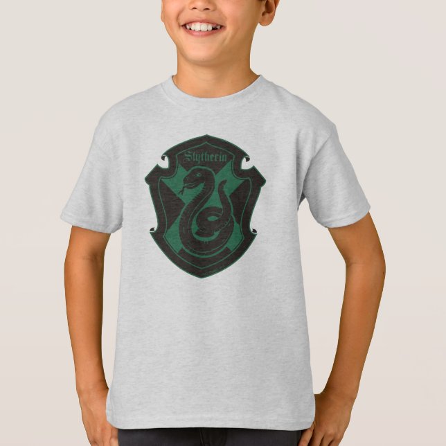 T-shirt Harry Potter | Blason de fierté de la maison Serpe (Devant)