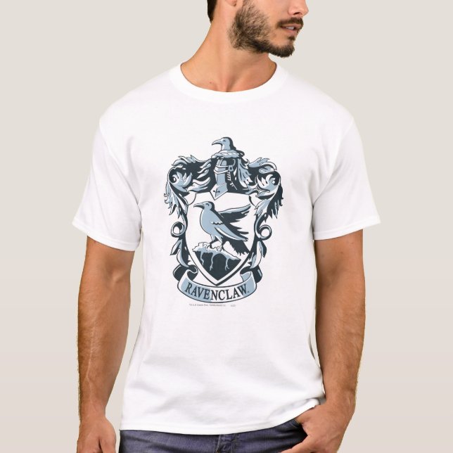 T-shirt Harry Potter | Blason de la maison Serdaigle moder (Devant)