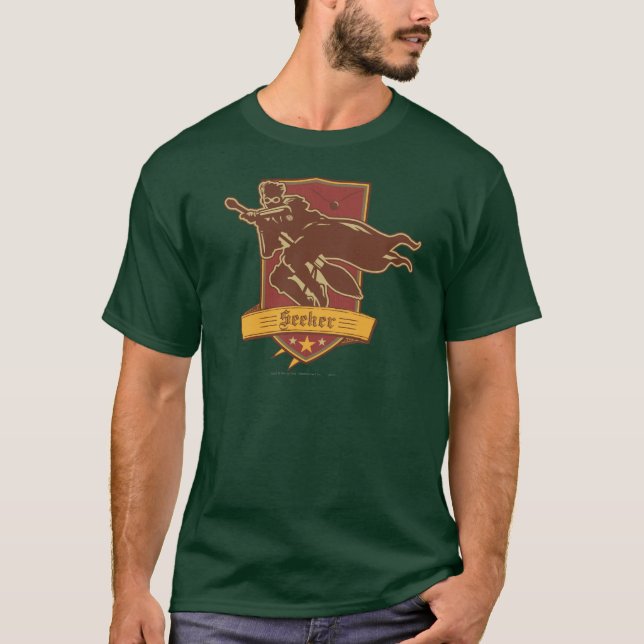 T-shirt Harry Potter | Blason de l'attrapeur QUIDDITCH™ (Devant)