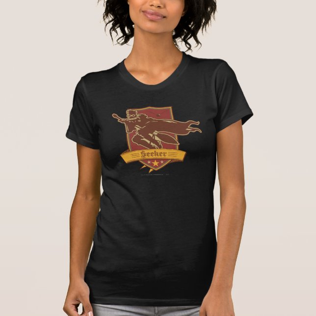 T-shirt Harry Potter | Blason de l'Attrapeur QUIDDITCH™ (Devant)