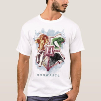 T-shirt Harry Potter | Blason de Poudlard™ Aquarelle