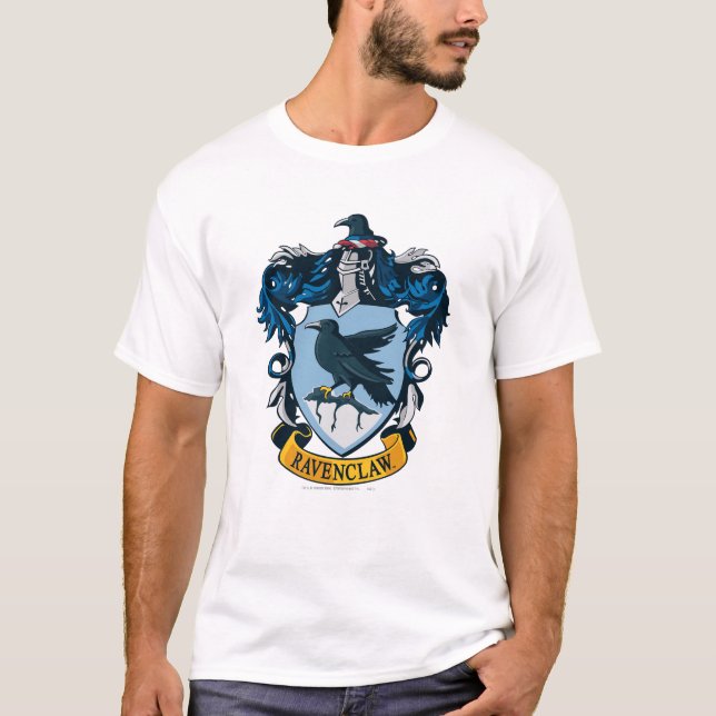 T-shirt Harry Potter  | Blason de Ravenclaw gothique (Devant)
