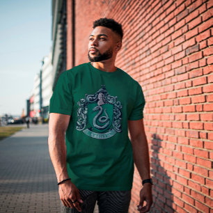 T-shirt Harry Potter Blason de Serpentard Vert
