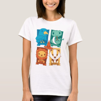 T-SHIRT HARRY POTTER™ | CARTOON HOGWARTS™ MAISONS