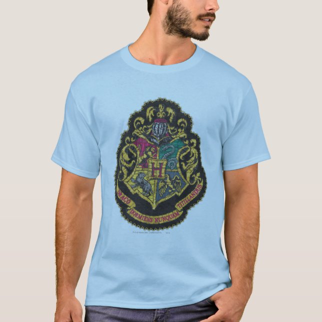 T-shirt Harry Potter | CIMIER DE POUDLARD (Devant)