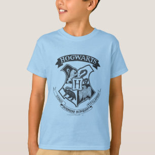 T-shirt Harry Potter Cimier de Poudlard rétro