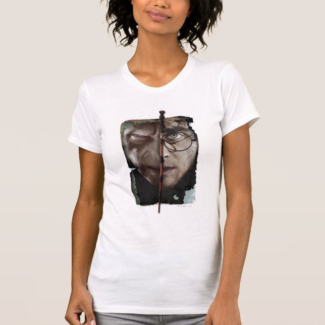T-shirt Harry Potter Collage 10 (Devant)
