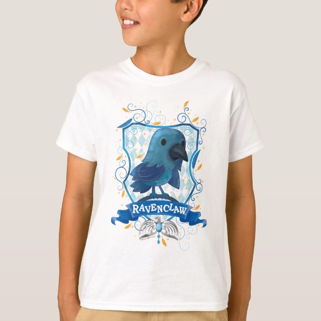 T-shirt Harry Potter | Crête RAVENCLAW™ de charme (Devant)