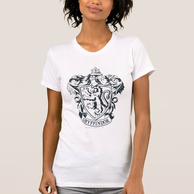 T-shirt Harry Potter | Croquis pochoir Gryffondor (Devant)