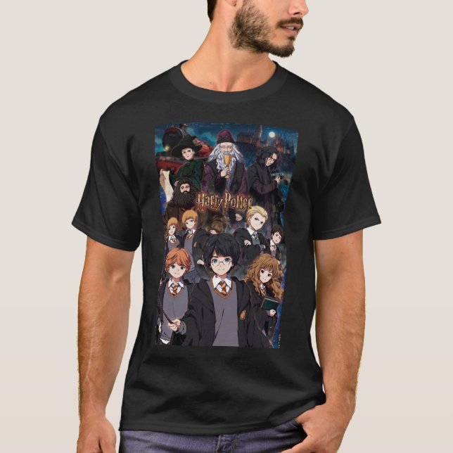 T-shirt HARRY POTTER™ Ensemble de la scène animée (Devant)