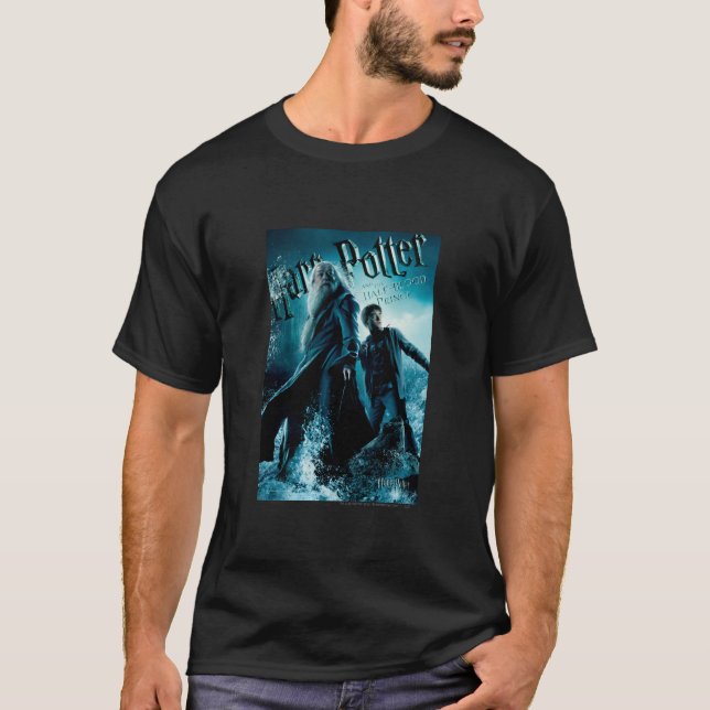 T-shirt Harry Potter et Dumbledore sur les rochers 1 (Devant)