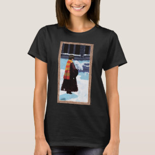 T-shirt HARRY POTTER™ et Hedwig dans la cour de HOGWARTS™