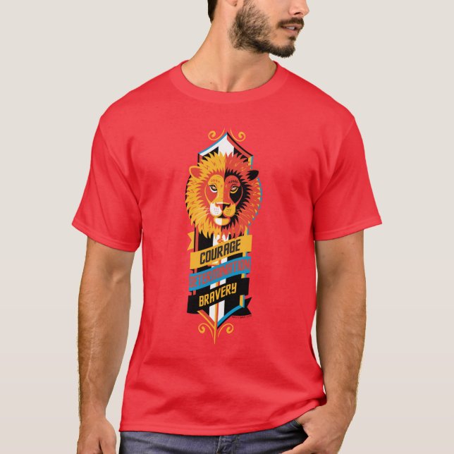 T-shirt Harry Potter | GRYFFINDOR™ Blason de la Maison Tra (Devant)