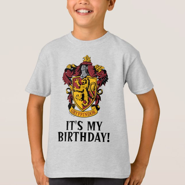 T-shirt Harry Potter | Gryffindor - C'est mon anniversaire (Devant)
