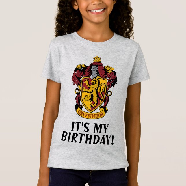 T-Shirt Harry Potter | Gryffindor - C'est mon anniversaire (Devant)