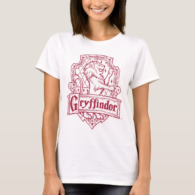 T-shirt HARRY POTTER™ GRYFFINDOR™ Crest (Devant)