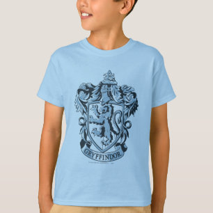 T-shirt Harry Potter Gryffindor Crest Blue