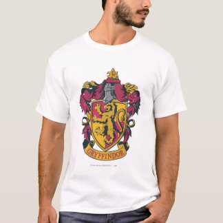 T-shirt Harry Potter| Gryffindor Crest Gold et Red