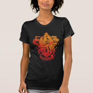 T-shirt Harry Potter Gryffindor Crest - Splissé