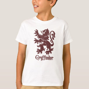 T-shirt Harry Potter Gryffindor Lion Graphisme