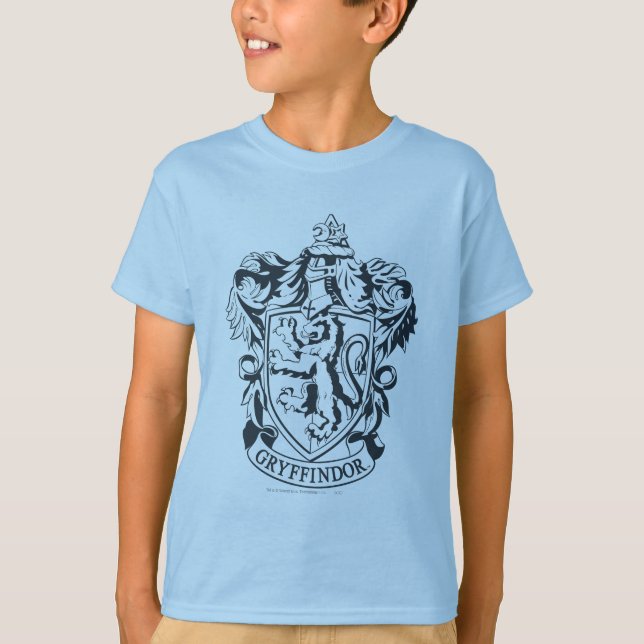 T-shirt Harry Potter | Gryffindor Stencil Esquisse (Devant)