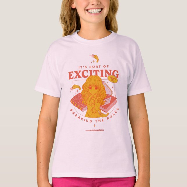 T-shirt HARRY POTTER™ | Hermione Granger C'est excitant (Devant)