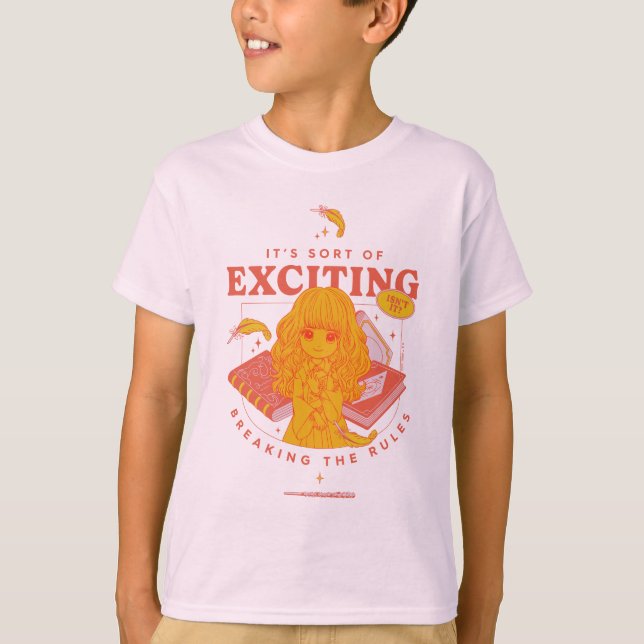 T-shirt HARRY POTTER™ | Hermione Granger C'est excitant (Devant)