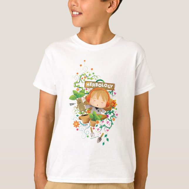 T-shirt Harry Potter | Hermione Herbology Class Graphic (Devant)
