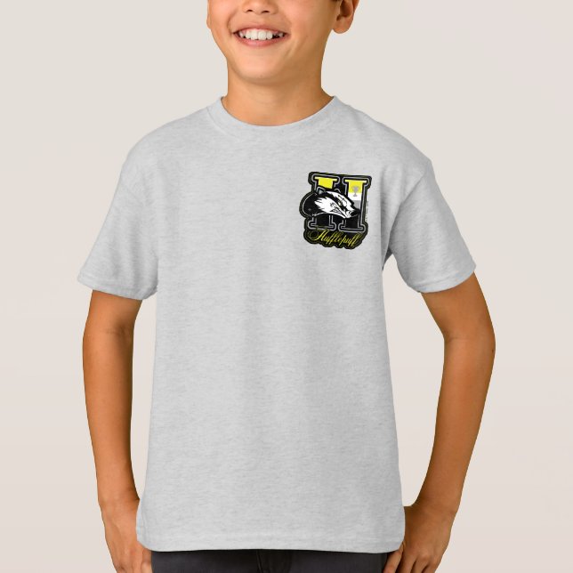 T-shirt HARRY POTTER™ | HUFFLEPUFF™ Badge sportif (Devant)
