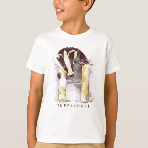 T-shirt Harry Potter HUFFLEPUFF™ Blaireau Aquarelle