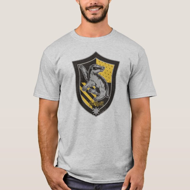T-shirt Harry Potter | Hufflepuff House Pride Crest (Devant)