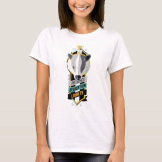 T-shirt Harry Potter| HUFFLEPUFF™ House Traits Sigil