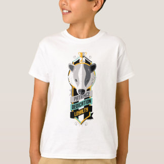 T-shirt Harry Potter| HUFFLEPUFF™ House Traits Sigil