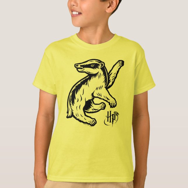 T-shirt Harry Potter | Icône Badger Hufflepuff (Devant)