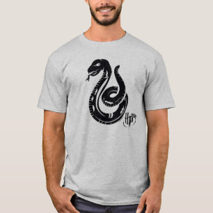 T-shirt Harry Potter   Icône de serpent de Serpentard