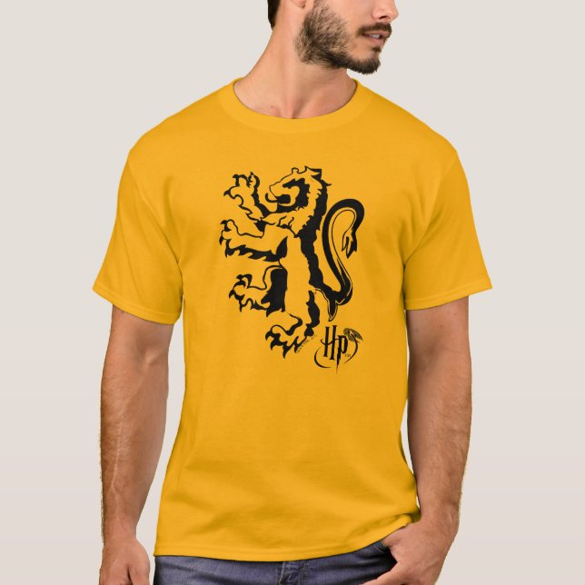 T-shirt Harry Potter | Icône Lion Gryffindor (Devant)