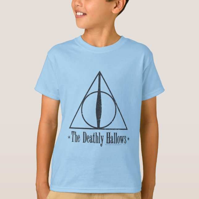 T-shirt Harry Potter| L'Emblème de la mort (Devant)