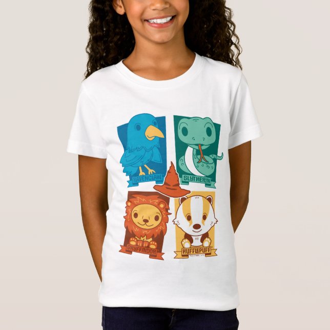 T-Shirt HARRY POTTER™ | MAISONS DE PÉPÉES HOGWARTS™ (Devant)