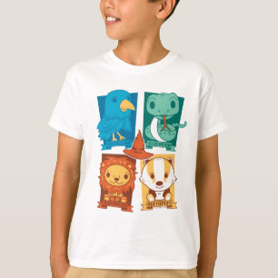T-shirt HARRY POTTER™ MAISONS DE Poudlard™ en dessin ani