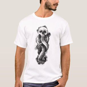 T-shirt Harry Potter Marque des Ténèbres Aquarelle