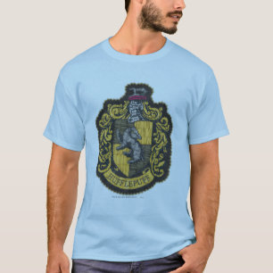 T-shirt Harry Potter Patch de blason de Poufsouffle