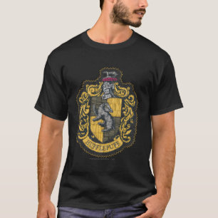 T-shirt Harry Potter Patch de la crête de Poufsouffle