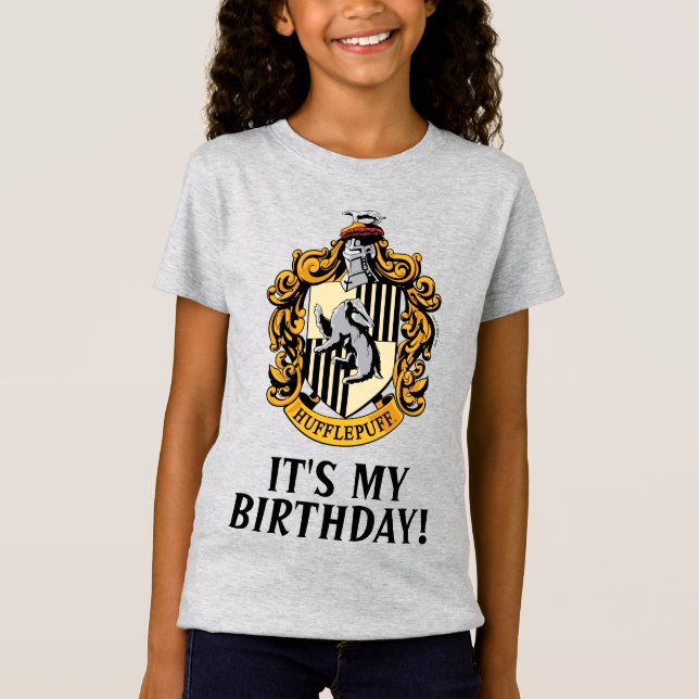 T-Shirt Harry Potter | Poufsouffle - C'est mon anniversair (Devant)