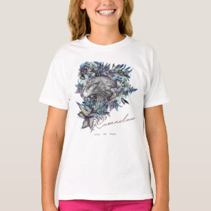 T-shirt HARRY POTTER™ RAVENCLAW™ Floral Graphisme