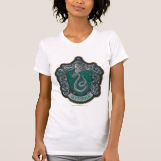 T-shirt Harry Potter | Retro Mighty Blason de Serpentard