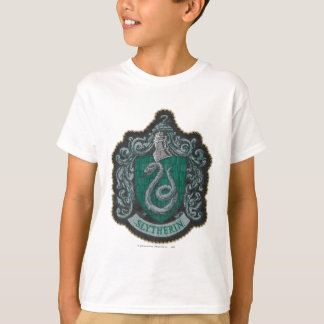 T-shirt Harry Potter| Retro Mighty Slytherin Crest