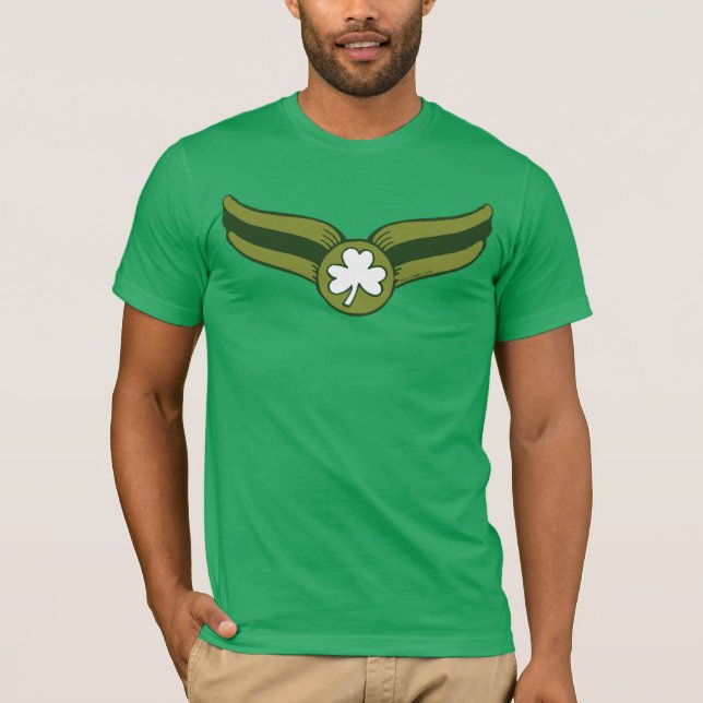 T-shirt Harry Potter | Shamrock Green Snitch (Devant)