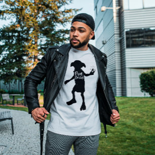 T-shirt Harry Potter   Silhouette typographique "Libérez D