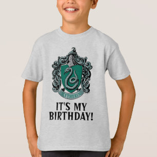 T-shirt Harry Potter   Slytherin - C'est mon anniversaire